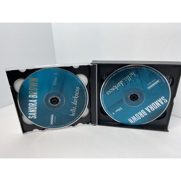 HELLO DARKNESS   -Book on CD-SANDRA BROWN  read by VICTOR SLEZAK - Picture 4 of 6